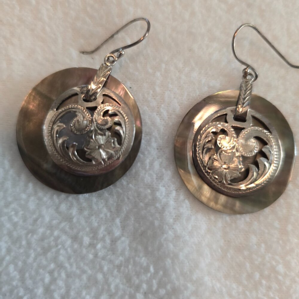SALE! Sterling Silver Earrings - Picture 5 of 5